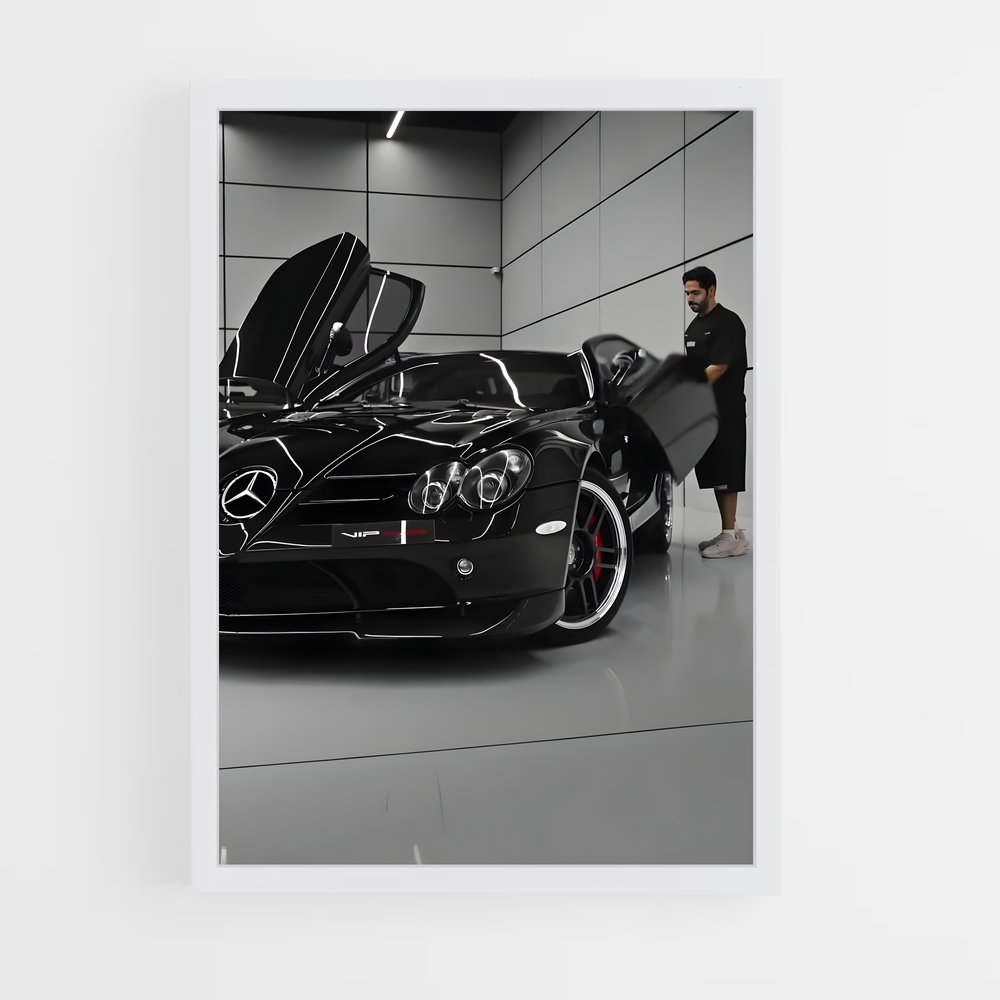 Poster appareil photo chic – affiche Mercedes (vue 3)
